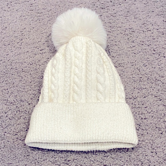 Other - Cozy Knit Pom-Pom Beanie for Kids